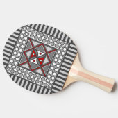 Raquette De Ping Pong Remplacement de la pagaie géométrique (Côté)