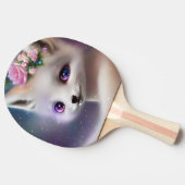Raquette De Ping Pong Renard blanc bébé (Côté)