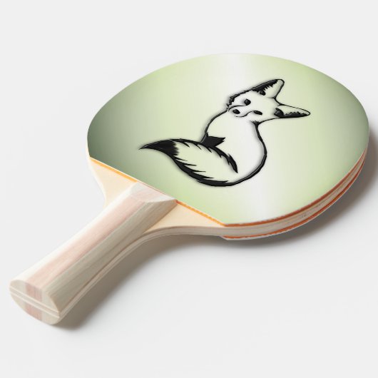 Raquette De Ping Pong Renard Vert Fox (Devant Angle)