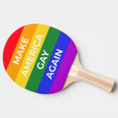Raquette De Ping Pong Rendre l'Amérique gay (Côté)
