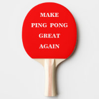Rendre les pagaies de ping superbes