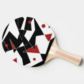 Raquette De Ping Pong Repérer les balles rouges (Côté)