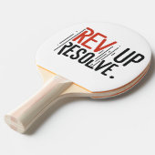 Raquette De Ping Pong Résoudre la fin (Devant Angle)