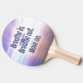 Raquette De Ping Pong Respiration, Respiration, Avance, Motivation (Côté)
