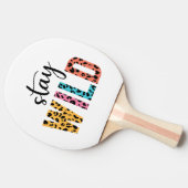 Raquette De Ping Pong Restez à l'abri (Côté)