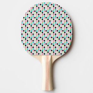Raquette De Ping Pong Retour en caoutchouc rouge