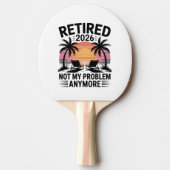 Raquette De Ping Pong Retraité 2026 plus mon problème (Devant)