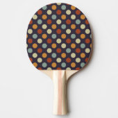 Raquette De Ping Pong Rétro pois (Devant)