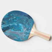 Raquette De Ping Pong Rhapsody en Turquoise (Côté)
