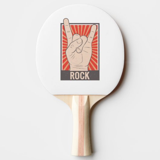 Raquette De Ping Pong Rock The Party (Dos)