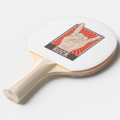 Raquette De Ping Pong Rock The Party (Devant Angle)