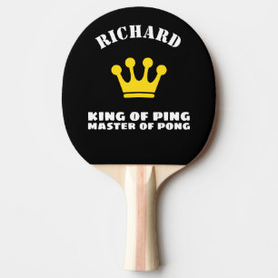 Raquette De Ping Pong Roi de Ping Maître de Pong