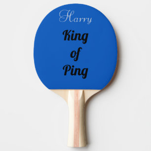 Raquette De Ping Pong Roi de Ping personnalisé