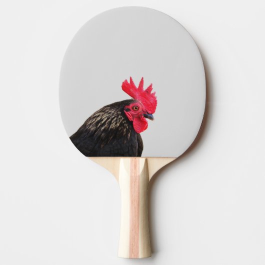 Raquette De Ping Pong Rooster noir (Devant)