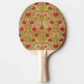 Raquette De Ping Pong Rose, 1883 par William Morris (Devant)