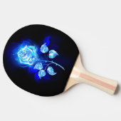 Raquette De Ping Pong Rose bleu brûlant (Côté)