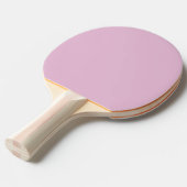 Raquette De Ping Pong Rose bonbon uni couleur solide (Devant Angle)