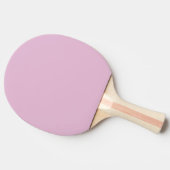 Raquette De Ping Pong Rose bonbon uni couleur solide (Côté)