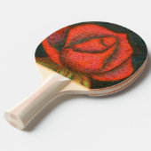 Raquette De Ping Pong "Rose Bud #1" Ping Pong Paddle (Devant Angle)