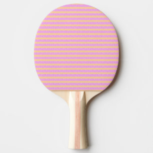 Raquette De Ping Pong Rose Géométrique