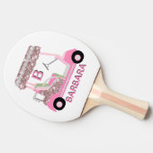 Raquette De Ping Pong Rose Gold Golf Nom du panier (Côté)