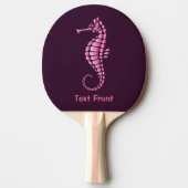 Raquette De Ping Pong Rose hippocampe (Devant)