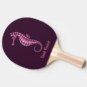 Raquette De Ping Pong Rose hippocampe (Côté)