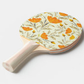 Raquette De Ping Pong Rose jaune (Devant Angle)