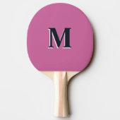 Raquette De Ping Pong Rose marine profonde (Dos)