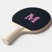 Raquette De Ping Pong Rose marine profonde (Devant Angle)