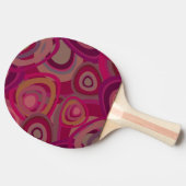 Raquette De Ping Pong Rose organique (Côté)