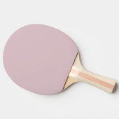 Raquette De Ping Pong Rose pastel solide (Côté)