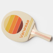 Raquette De Ping Pong Rotation rétro triée (Côté)