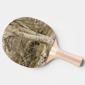 Raquette De Ping Pong Roue vintage (Côté)