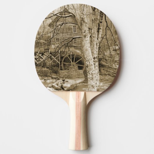 Raquette De Ping Pong Roue vintage (Devant)