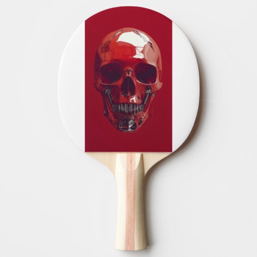 RAQUETTE DE PING PONG ROUGE (Devant)