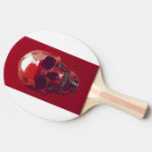 RAQUETTE DE PING PONG ROUGE (Côté)