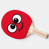 Raquette De Ping Pong Rouge de la face de derp (Côté)