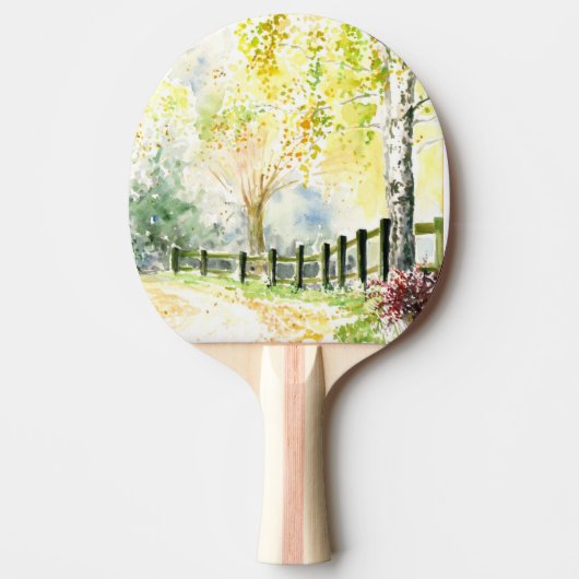 Raquette De Ping Pong Route (Devant)