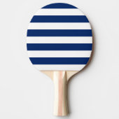Raquette De Ping Pong Royal Blue and White Stripes (Devant)