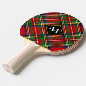 Raquette De Ping Pong Royal Stewart Tartan (Devant Angle)