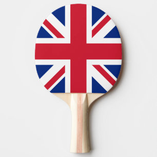 Raquette De Ping Pong Royaume-Uni Union Jack Drapeau des colonies britan