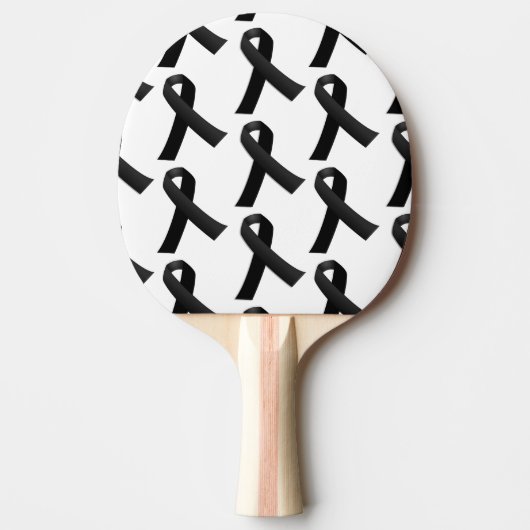 Raquette De Ping Pong Rubans noirs (Devant)