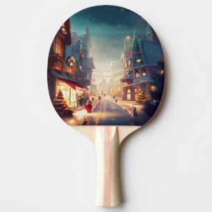Raquette De Ping Pong Rue Christmas City (2)
