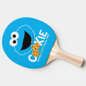 Raquette De Ping Pong Rue Sésame | Cookie Monster Lookies (Côté)