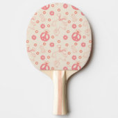 Raquette De Ping Pong Rue Sésame | MOTIF GOOD VIBES (Devant)