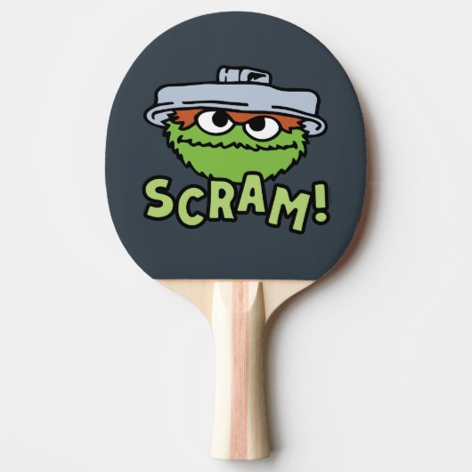 Raquette De Ping Pong Rue Sésame | Oscar the Grouch Scram! (Devant)