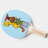 Raquette De Ping Pong Rue Sésame | Pose Pals Street Sesame (Côté)