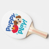 Raquette De Ping Pong Rue Sésame | Puppy Play Elmo & Tango (Côté)