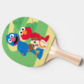 Raquette De Ping Pong Rue Sésame | Tango Avec Grover & Elmo (Côté)